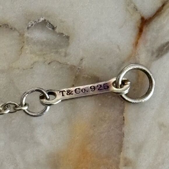 Tiffany & Co. Paloma Picasso Loving Heart Necklace Sterling Silver - Picture 7 of 8